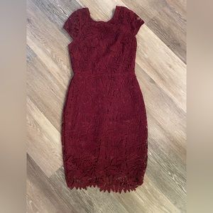 Lulu’s Maroon Dress